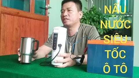ẤM SIÊU TỐC TRÊN XE HƠI Ô TÔ ẤM ĐIỆN TỬ 12V-24V NẤU NƯỚC PHA TRÀ CÀ PHÊ SỮA THUẬN TIỆN
