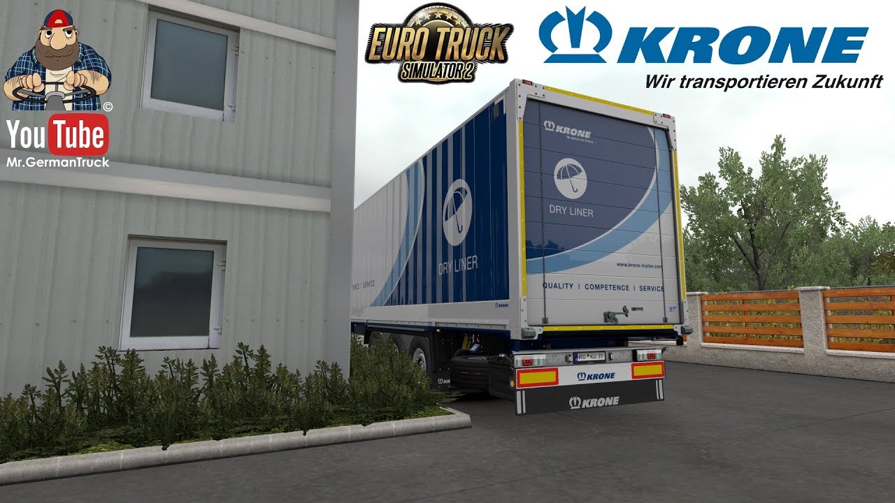 Euro Truck Simulator 2 Krone Trailer Pack Free Download