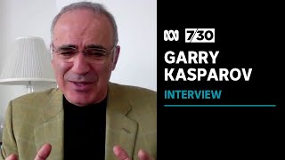 'Sanctions don't stop tanks', says Chess grandmaster and Putin critic Garry Kasparov | 7.30