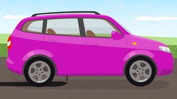 Мультфильмы про машинки. Машина универсал и автомастерская доктора Машинковой