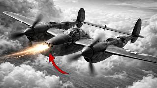 They  MOCKED THE P-38’S NOSE GUNS — Until One Burst Cut A Zero In Half