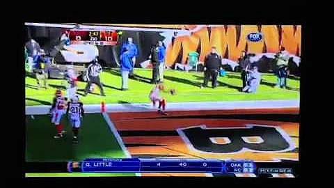 Jerome Simpson front flip TD