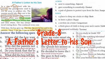 Grade-8, Unit-2, A Father