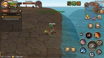 World of Prandis - Archer[Sniper] - All Skills Gameplay [Open World] Android/IOS