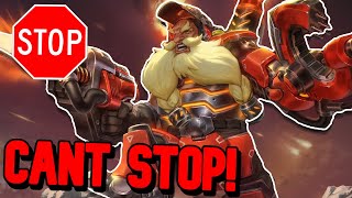 Overwatch But I Cant Stop Shooting | Torbjorn Overwatch Challenge