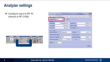 Testing SELCAL with the CMA180