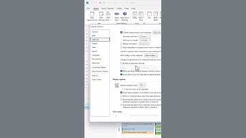 Display Week Numbers In Your Outlook Calendar!