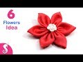 6 DIY FLOWERS Idea | Make Beautiful Flowers from Old Clothes for Decoration | Sonali Creations 177