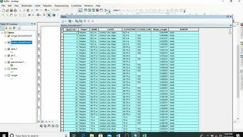 Praktikum SIG - Pertemuan 5 dan 6 Input Atribut Data dan Editing Data