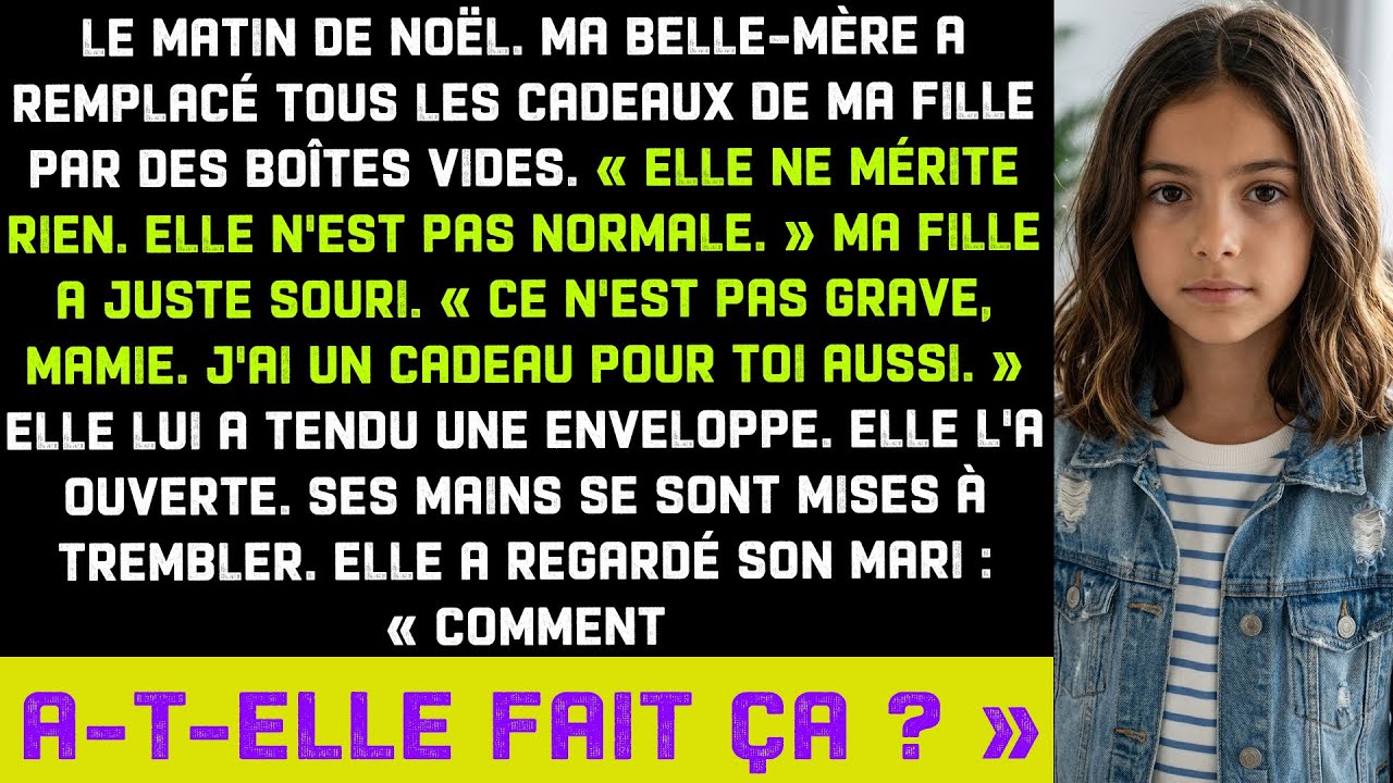 Belle-mère remplace cadeaux de fille par boîtes vides. Son «cadeau» fait s'effondrer la famille