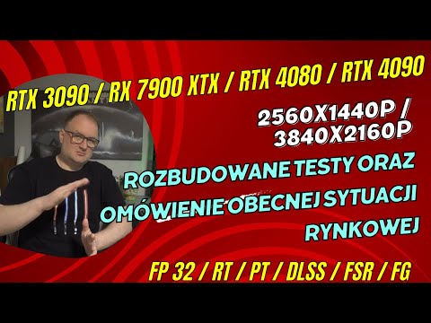RTX 3090 vs RX 7900 XTX vs RTX 4080 vs RTX 4090. Testy oraz omówienie obecnej sytuacji rynkowej.