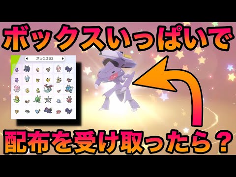 【検証】ボックスがいっぱいの状態で配布を受け取ってみたら意外すぎる結果に？！【冠の雪原/ポケモン剣盾有料DLC】