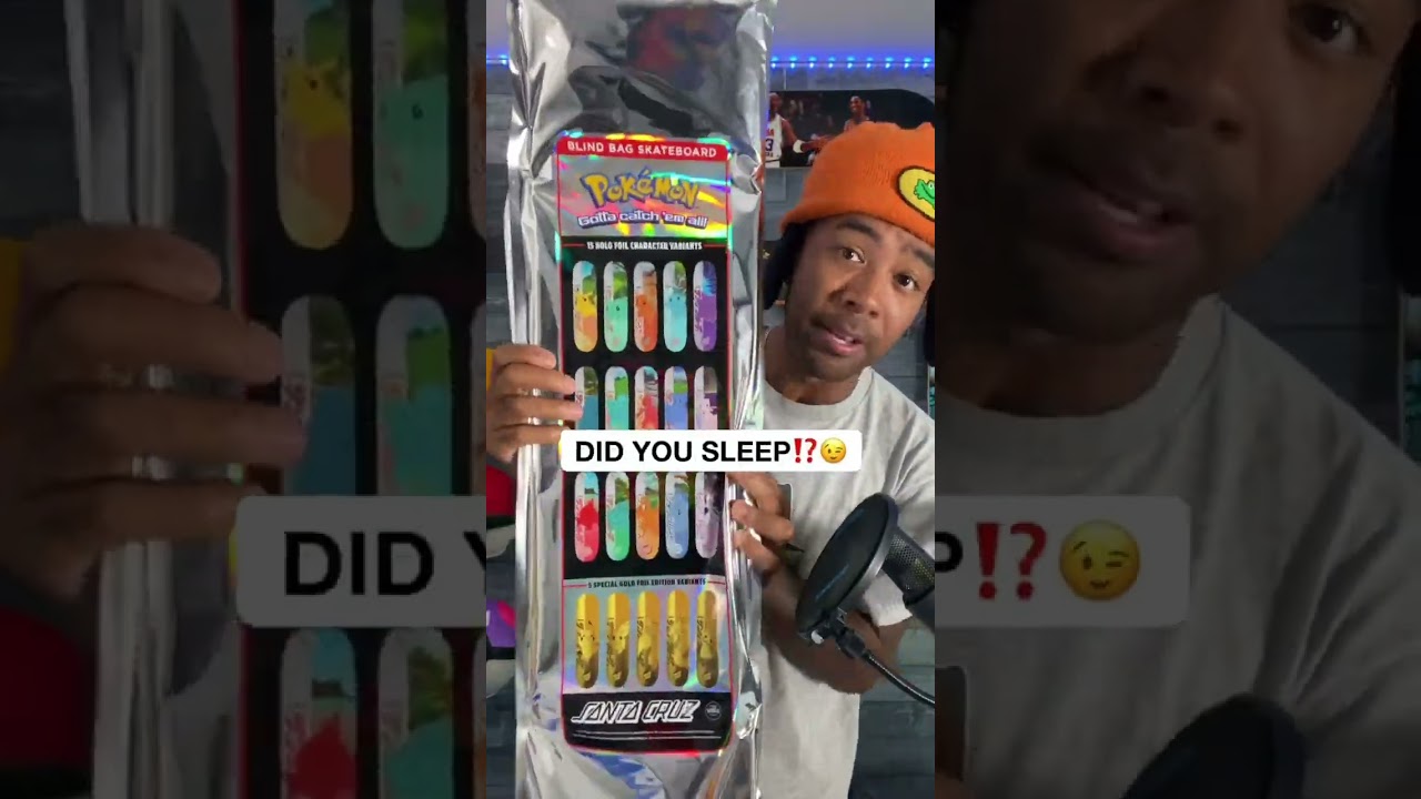 Got Pokémon Skateboard Booster Packs⁉️😎🛹
