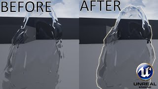 Highlight/Post Process Glass in Unreal Engine
