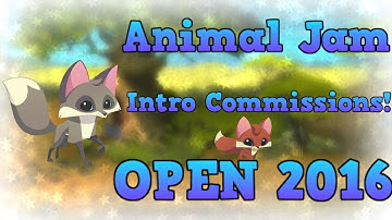 Animal Jam- Intro Commissions! - OPEN