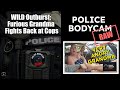 WILD Outburst: Furious Grandma Fights Back at Cops Bodycam 🇺🇸