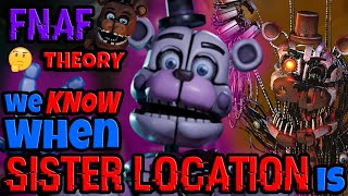 We KNOW When Sister Location Takes Place
