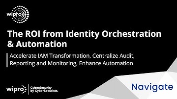 The ROI from Identity Orchestration & Automation