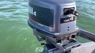 1994 Yamaha 4 hp outboard motor
