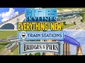 See Everything in the "Train Stations" & "Bridges & Piers" DLC for Cities Skylines!