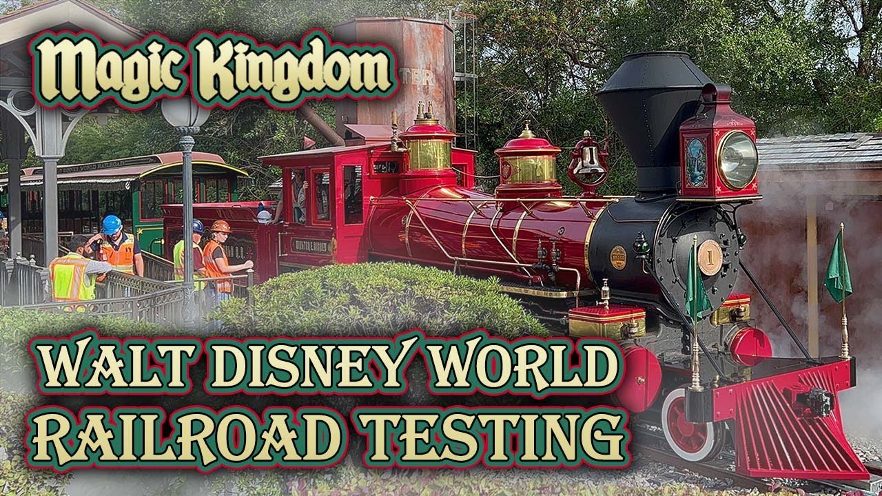 Walt Disney World Railroad is Now Open at the Magic Kingdom!