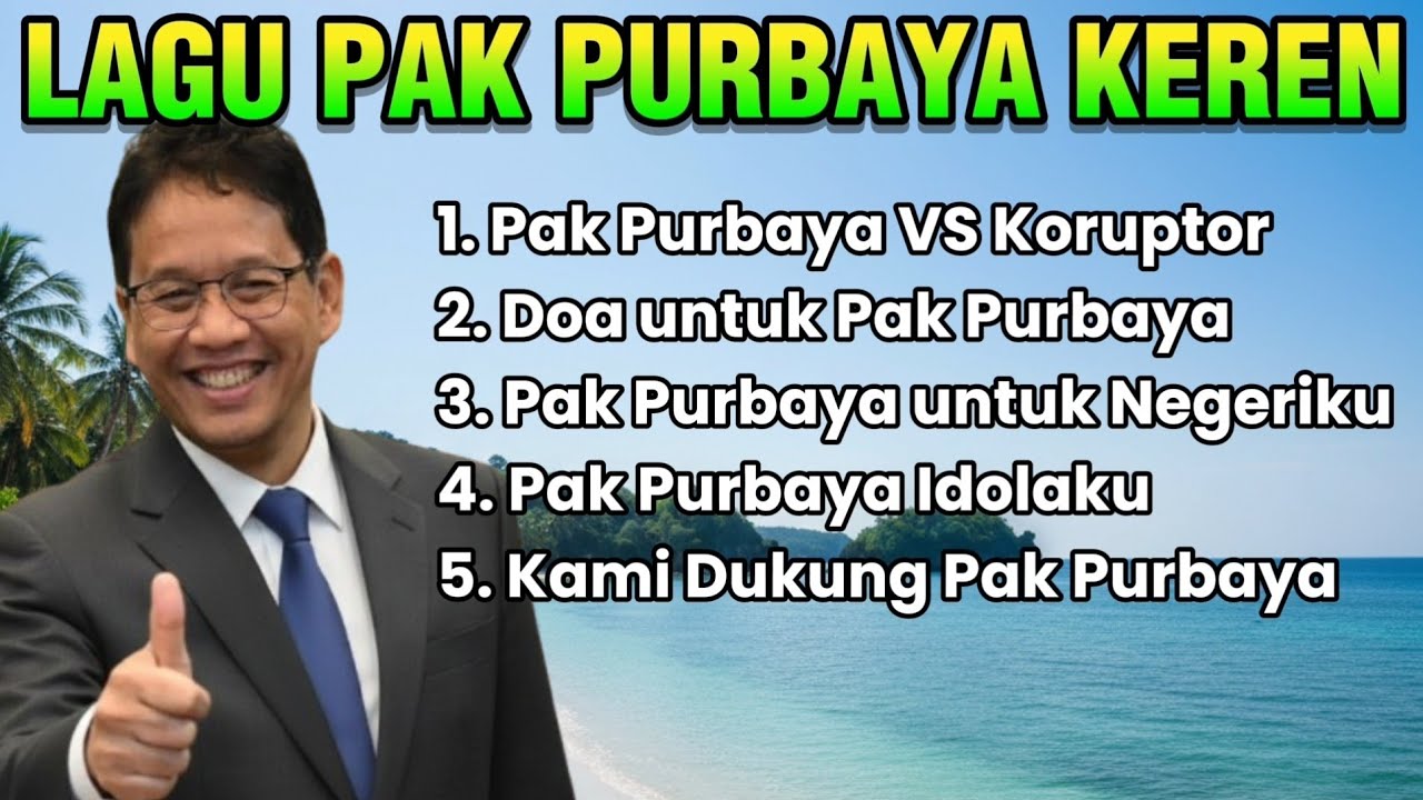 VIRAL!!! LAGU PAK PURBAYA KEREN BANGET SINDIRAN POLITIK INDONESIA | LAGU POP MELAYU MINANG SLOWROCK