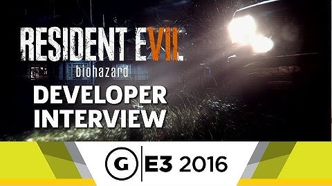 Masachika Kawata Resident Evil 7 Interview at E3 2016