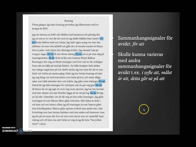 Gammalt Nationellt Prov Svenska åk 9