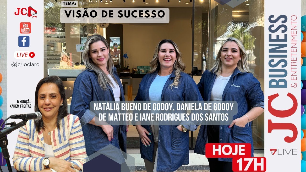 [AO VIVO] JC Business - Visão de Sucesso - 29/08/2024 - YouTube