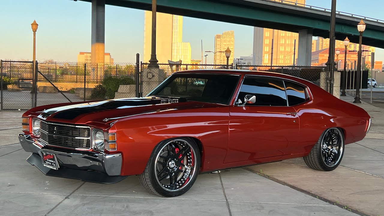 TEST Drive 1971 zz572 Chevelle FOR SALE. CALL 9168567931 or
