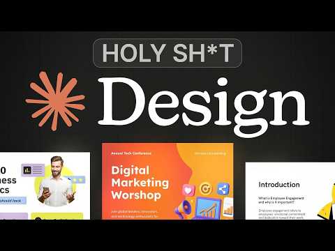 Claude Design Just Changed Graphic Design Forever (Tutorial) thumbnail