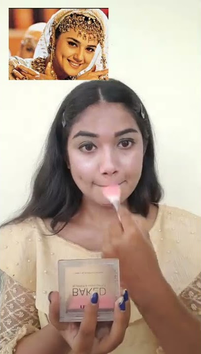 preity zinta (boomro song) inspired makeup #inspiredmakeup #shorts
