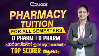 Smart Preparation for B Pharm &amp; D Pharm Success | Pharmacy Tuition for All Semesters