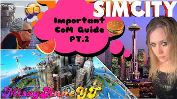 SimCity Buildit * Important* CoM guide  Updated Walkthrough part 2