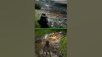 MOLOTOV IN WATER COMPARISON (RDR2 VS TLOU2) PART 2