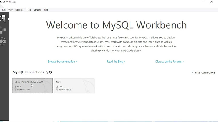 Hướng dẫn mysql workbench query analyzer - máy phân tích truy vấn bàn làm việc mysql