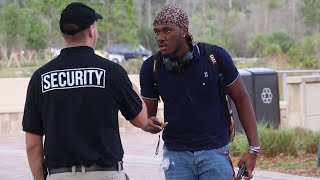 Security Guard Prank at College