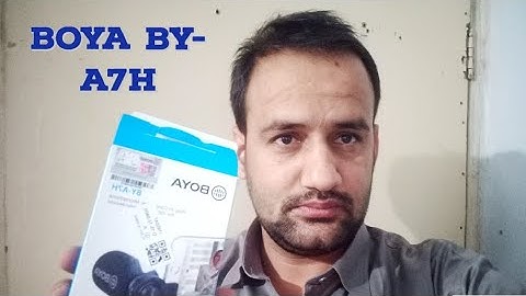 BOYA BY-A7H | BOYA A7H UNBOXING | BEST WIRELESS MIC FOR VLOGING