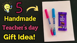 5 Teachers Day Gift Ideas Easy Handmade 🙂❤️ Teachers Day Gift Idea | Teachers Day Greeting Card
