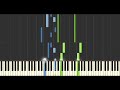 Yann Tiersen - Ar Maner Kozh (Synthesia Tutorial)