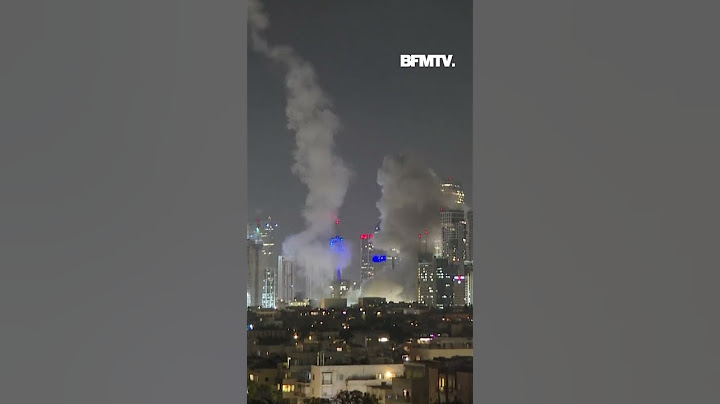 Israël visé par "des dizaines de missiles" iraniens