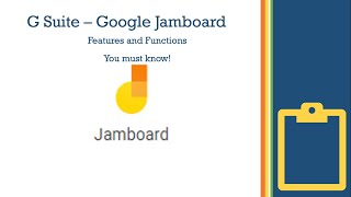 Google Workspace Tutorial Series | Users | Part-9 : Google Jamboard Functions and Use Cases