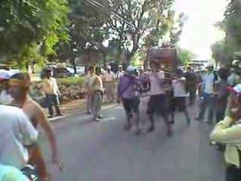 返回南州糖廠 李府千歲降臨 南州鄉永安宮萬善宮2008年南鯤鯓進香影片37