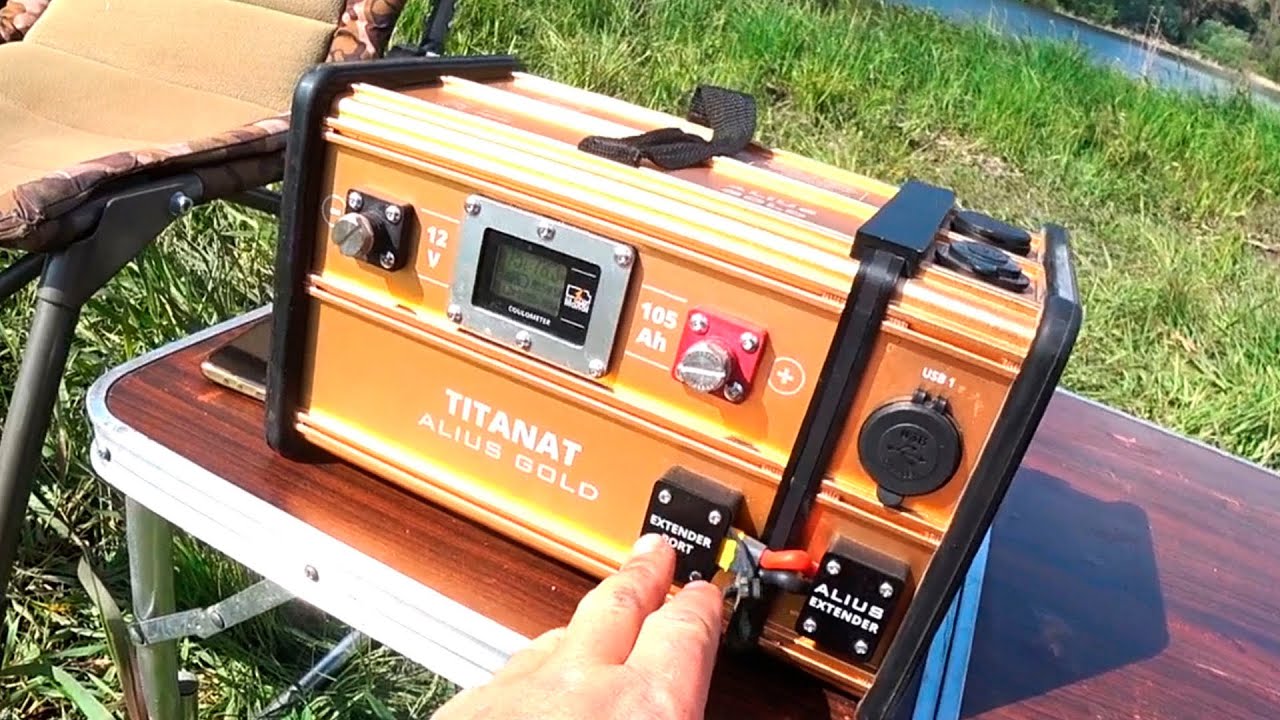 Обзор Аккумулятора TITANAT ALIUS GOLD 12V 105Ah LiFePO4