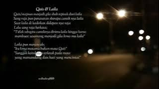story wa keren //Qais dan laila