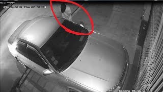 Thief steal the car -  ចោរលួចឡាន​ 20-09-2018 2:30am នៅបុរី ស្រែង គង់ screenshot 3