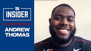 Andrew Thomas: It's an honor to play for the New York Giants | New York Giants