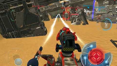 April 2018 - War Robots Test Server (iOS) - New Prototype Weapons Exodus And Spark