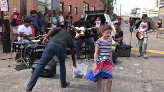 EJ Mathews- "Let the Rooster crow" Live at the Deep Ellum Arts Festival