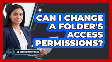 Can I Change A Folder